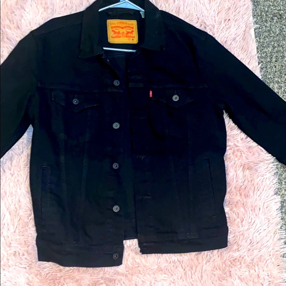 Black jean Levi MEN jacket